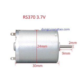 Motor RS370 3.7V / Động cơ RS 370 3.7 VDC-6VDC