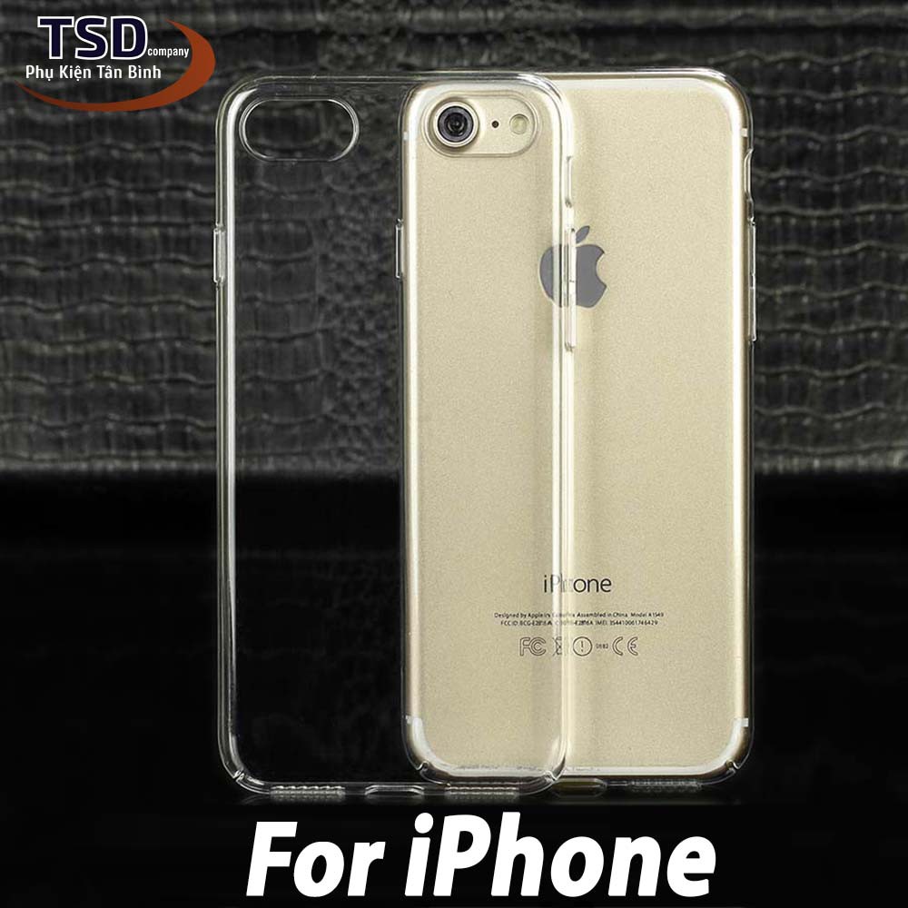 Ốp Lưng iPhone Silicon Trong Suốt