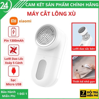 Máy cắt lông xù quần áo Xiaomi Mijia MQXJQ01KL - Máy cắt xơ vải Xiaomi thiết kế 5 lưỡi dao cắt sắc bén, pin sạc