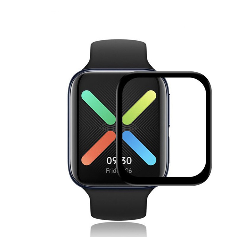 Miếng dán màn hình dạng cong 3d cho đồng hồ Oppo 41mm 46mm