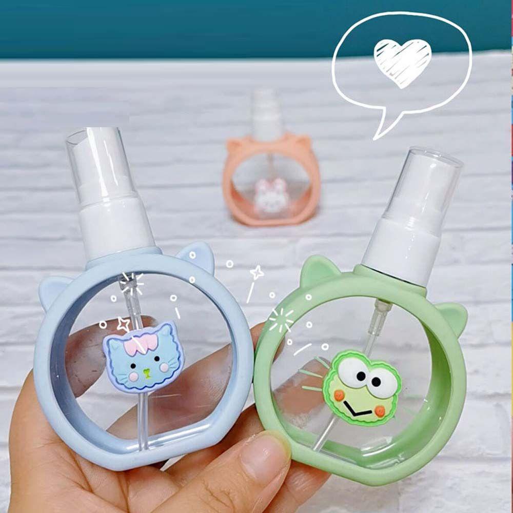 Bình Xịt Rỗng Đựng Mỹ Phẩm Họa Tiết Mèo Hoạt Hình Dễ Thương