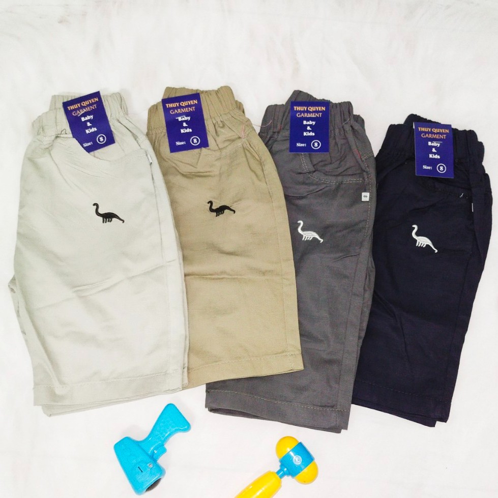 Quần Kaki bé trai- Trắng kem