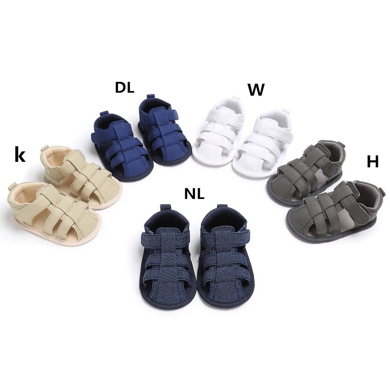 Giày sandals thiết kế sáng tạo thời trang cho bé nam từ 0-18 tháng tuổi