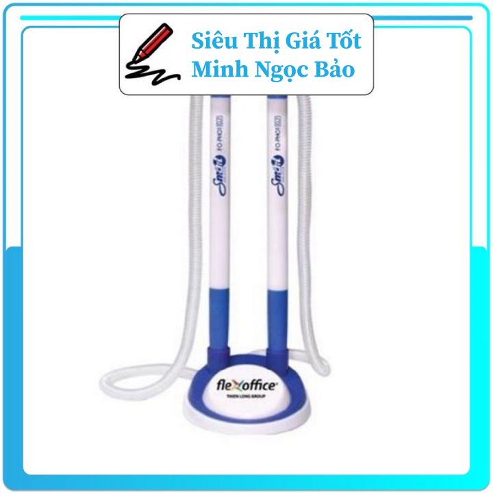 Bút Dính Bàn Đôi - Bút Dây Cắm Bàn Văn Phòng Đa Năng Tiện Dụng