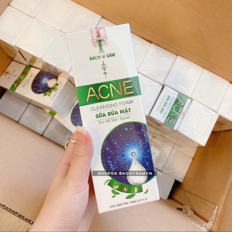 Sữa rửa mặt Bách Y Sâm _ Bạch Linh
