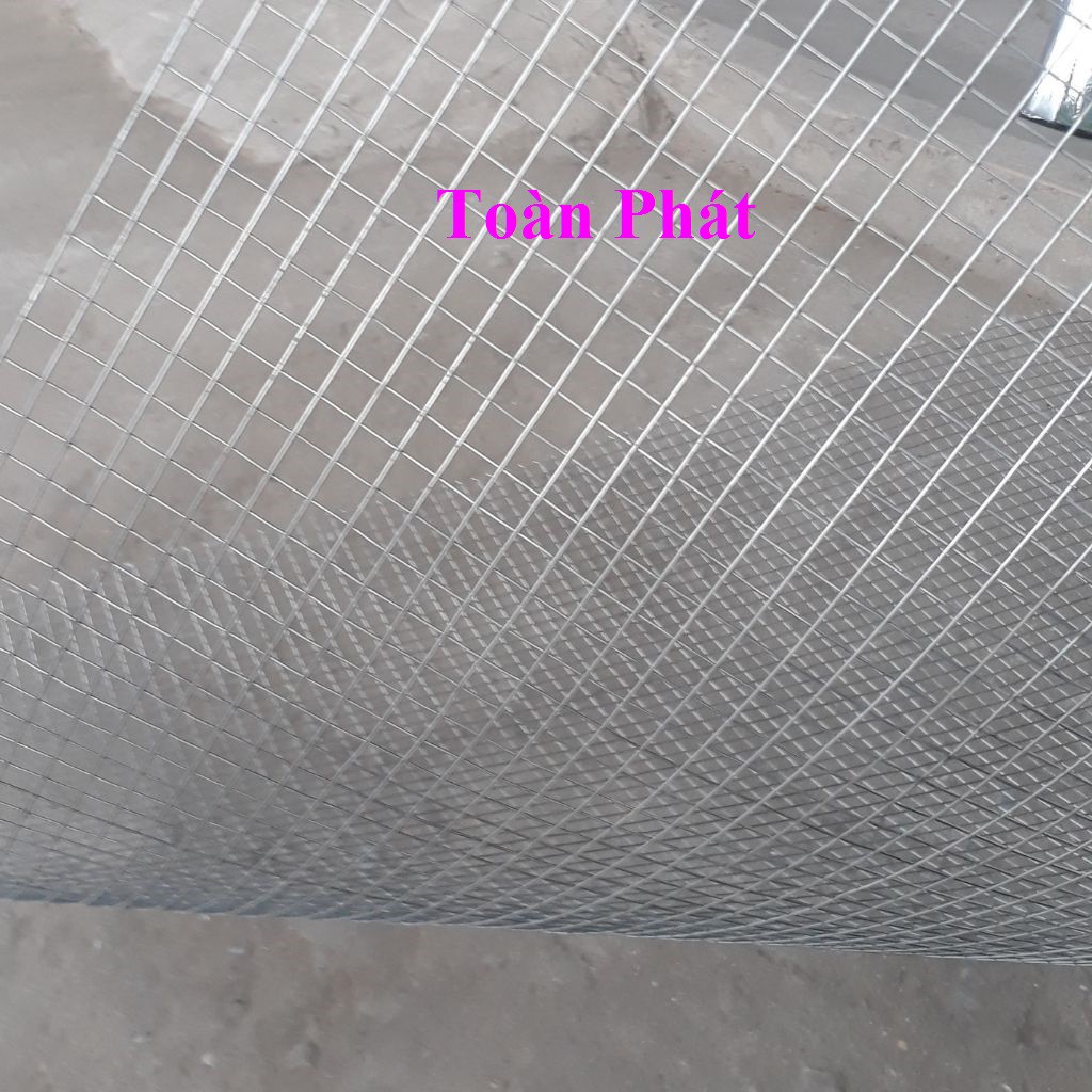 (Khổ cao 1m) Cuộn lưới sắt vây gà vịt mắt lỗ 1,2cm, 2cm