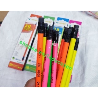 3 cây bút chì dạ quang Joyko