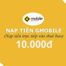 Thẻ nạp Gmobile 10k