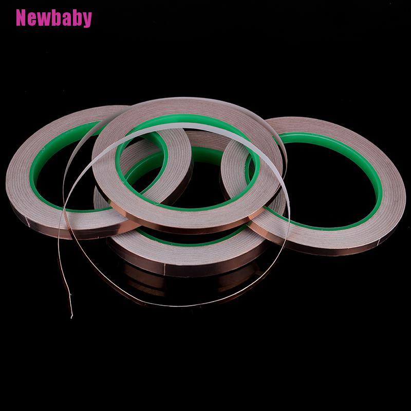 [Newbaby] Cuộn Băng Keo Lá Đồng Hai Mặt Dài 20M