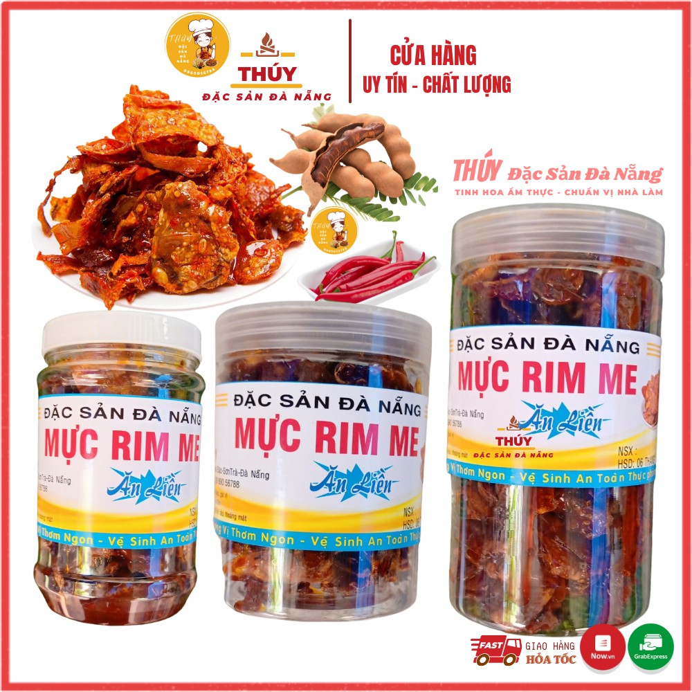 Mực rim me nguyên con chuẩn vị Thúy  Đặc Sản Đà Nẵng