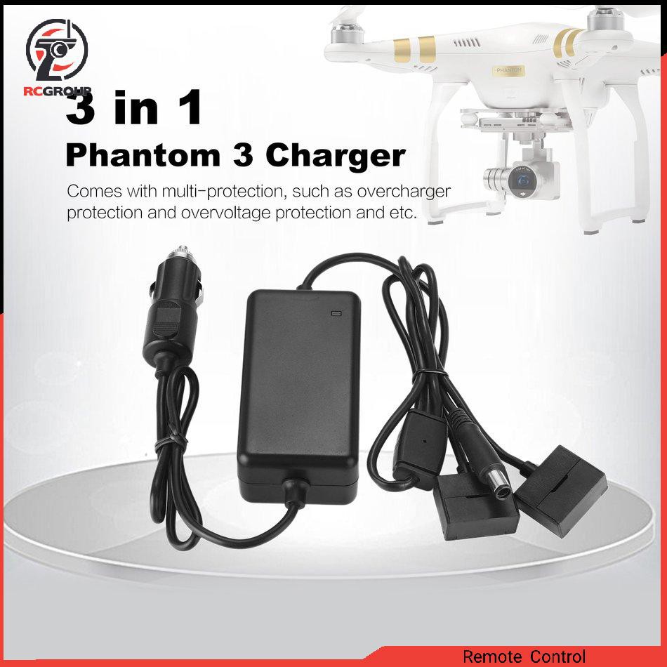 Bộ Sạc Pin Thông Minh 3 Trong 1 Cho Dji Phantom 3 Rc Drone