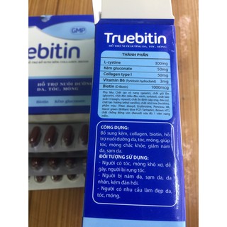 TRUEBITIN- VIÊN UỐNG HỖ TRỢ DA TÓC MÓNG