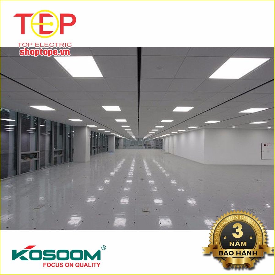 Đèn Led Panel 50W Kosoom-Đèn Lắp Trần Thả-Liền-Thế Giới Điện Tope