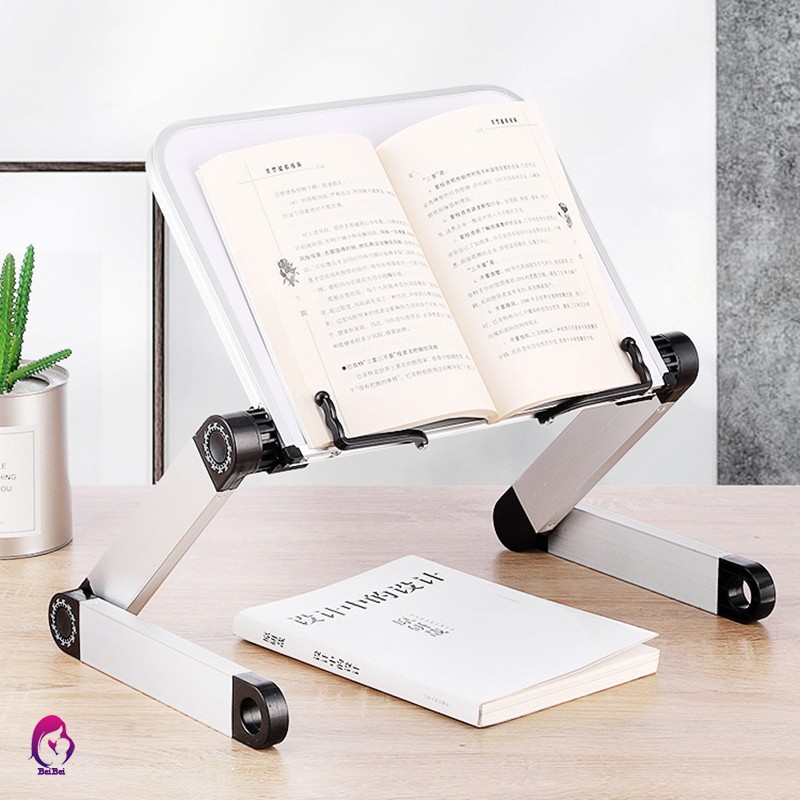 Giá để sạch có thể điều chỉnh chiều cao và góc độ có kẹp giữ chịu trọng lượng nặng tiện dụng