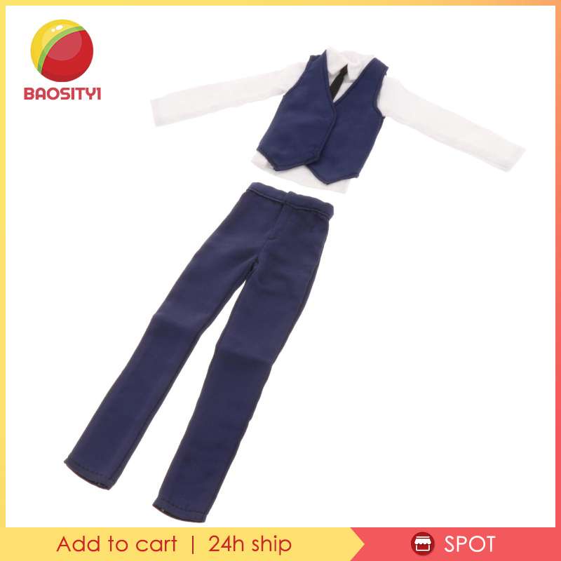 [Baosity1] Bộ Đồ Vest Nam Cho Búp Bê 31cm