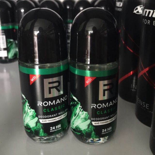 Lăn khử mùi ROMANO 25ml combo 2 chai