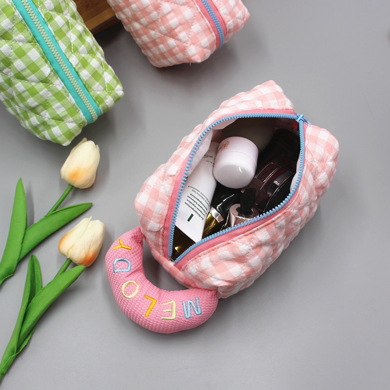 Túi Đựng Mỹ Phẩm Cỡ Lớn Họa Tiết Hoạt Hình Dễ Thương