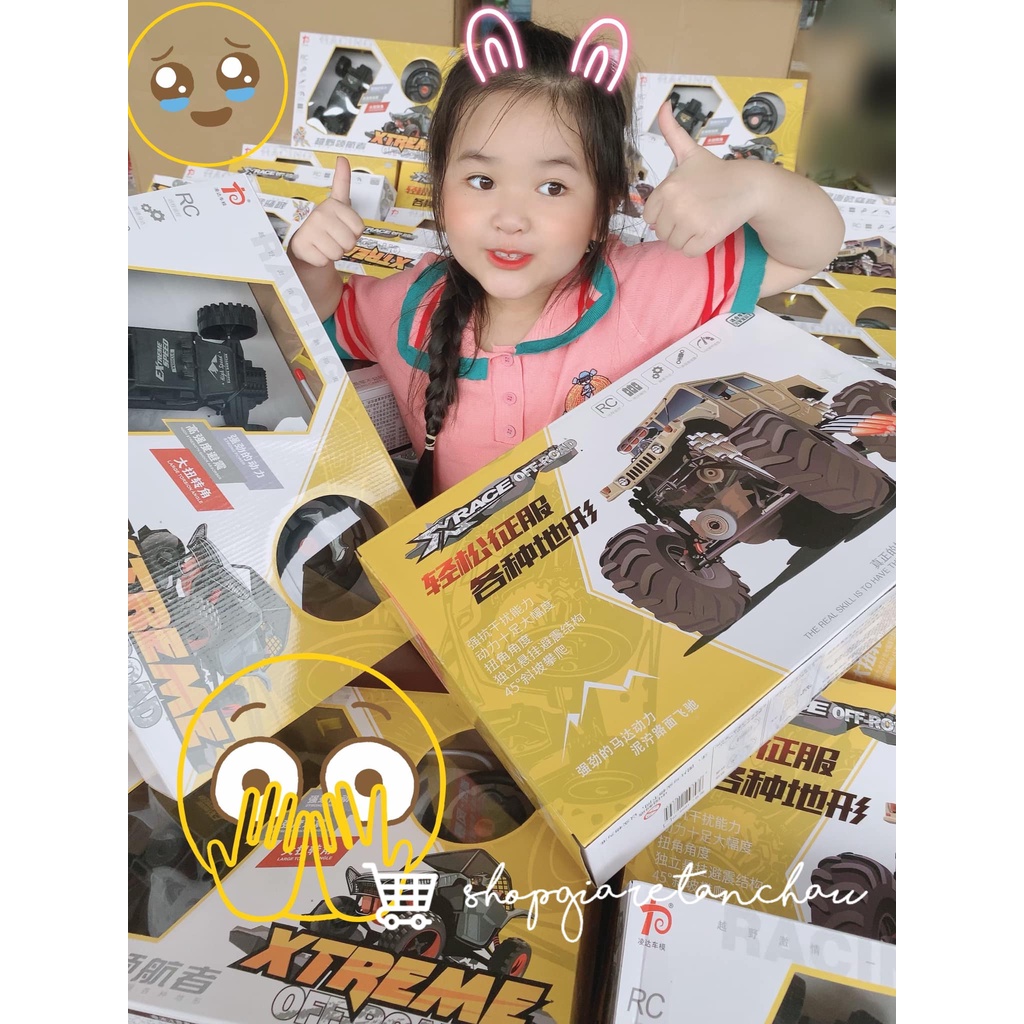 XE ĐỊA HÌNH SIÊU XỊN HỘP QUÀ SIÊU TO ĐẸP LUÔN