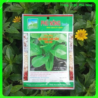 Tập làm nông-50 hạt giống cải ngọt phú nông