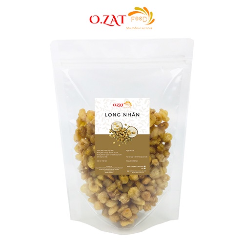 [BÁN SỈ] Long nhãn sấy khô không đường O.ZAT Food loại 1 500g - 1kg giúp an thần bổ huyết ngủ ngon tăng cường sức khoẻ