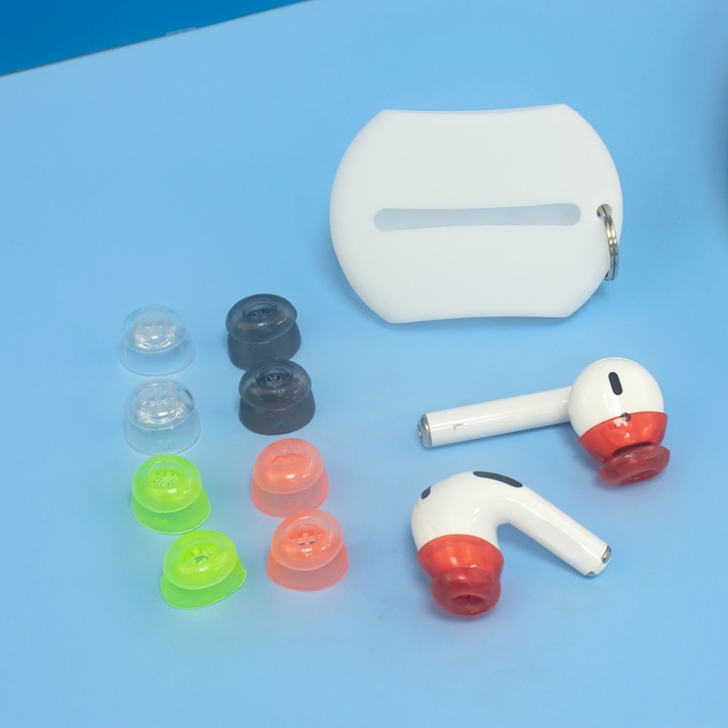 [3C] Vỏ Bảo Vệ Tai Nghe Nhét Tai Không Dây Bằng Silicon Phù Hợp Với 1 2 3 Ear H