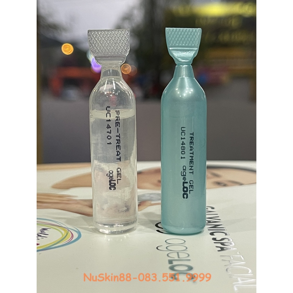 1 Cặp Gel Nuskin Chạy Máy Nâng Cơ Galvanic Phiên Bản Mới 2022
