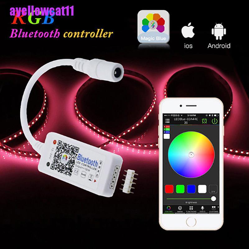 Bộ Điều Khiển Đèn Led Mini Bluetooth / Wifi & Remote Cho 5050 3528 Rgb / Rgbw | BigBuy360 - bigbuy360.vn