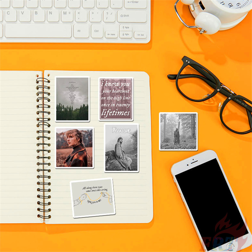 ❉ Taylor Swift：Folklore Series C - Betty’s Garden Stickers ❉ 50Pcs/Set Waterproof DIY Fashion Decals Doodle Stickers