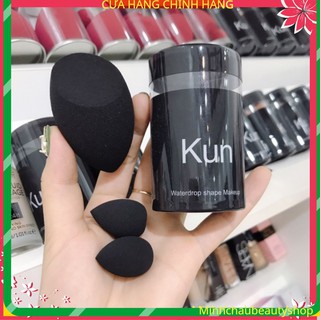 Hộp Bông mút KUN tán nền cao cấp 1 set 3 chiếc siêu mịn bám phấn Minhchaubeautyshop
