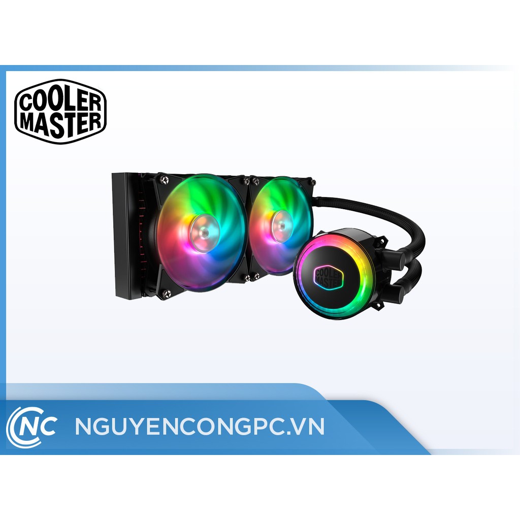 Tản Nhiệt Nước CPU Cooler Master MasterLiquid ML240R RGB ( Mới, Chính Hãng, Bảo Hành 12 Tháng )