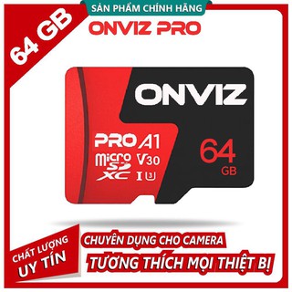 [BẢO HÀNH 5 NĂM] Thẻ nhớ ONVIZ PRO 64Gb chuyên dụng cho camera thông thumbnail