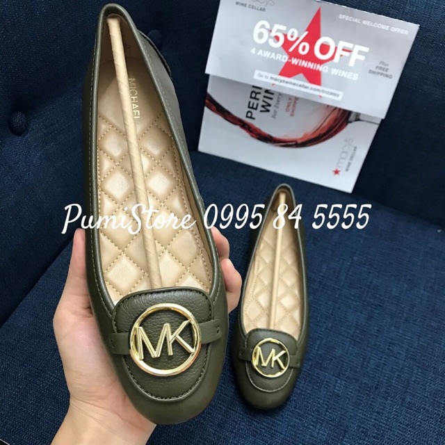 Giày Michael Kors Lillie Olive