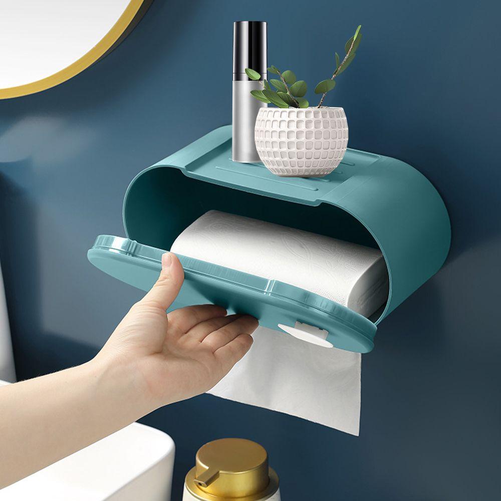 Giá Đỡ Cuộn Giấy Vệ Sinh Gắn Tường Chống Thấm Nước Tiện Dụng