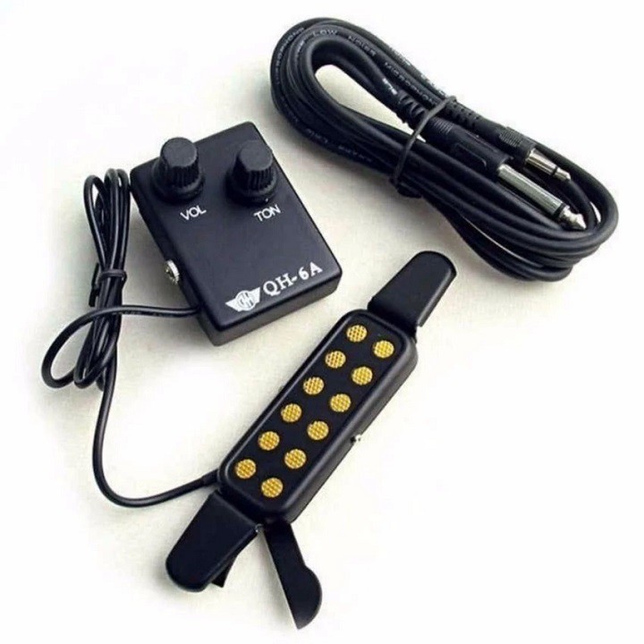 Acoustic Guitar Pickup QH-6A ( Bộ thu âm Guitar ) - Phụ kiện guitar