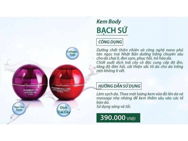 KEM BODY BẠCH SỨ MOCHA