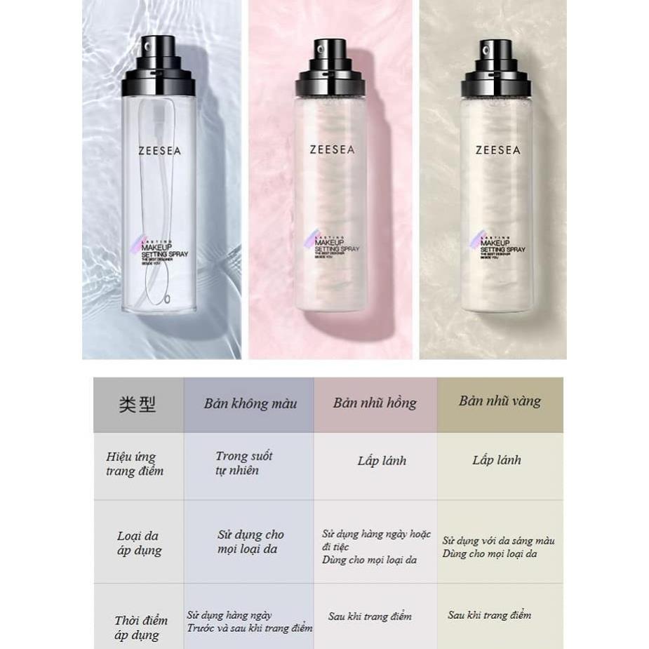[CHUẨN AUTH] Xịt Cố Định Makeup Zeesea | BigBuy360 - bigbuy360.vn