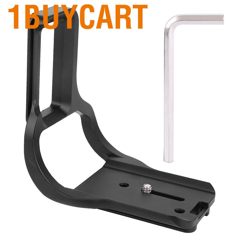 1buycart Camera QR L Bracket  CNC Machining Black Plate Quick Release for Nikon D4 D4S D5 Arca