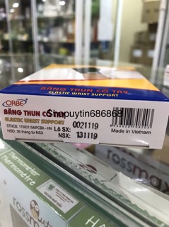 Băng thun cổ tay Orbe
