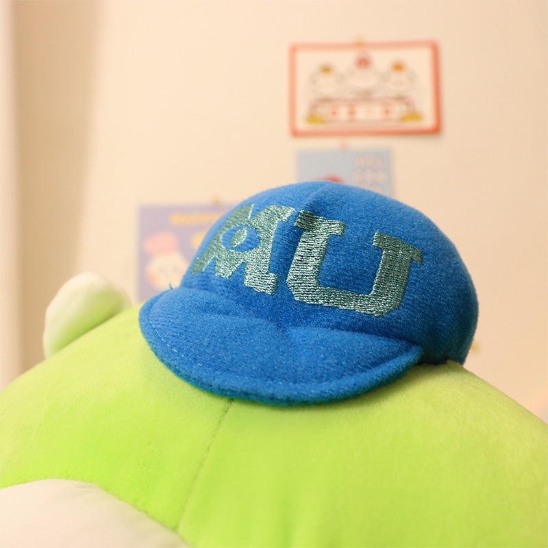 Thú Nhồi Bông Hình Michael Wazowski Monsters University Mike Mr Q Cho Bé