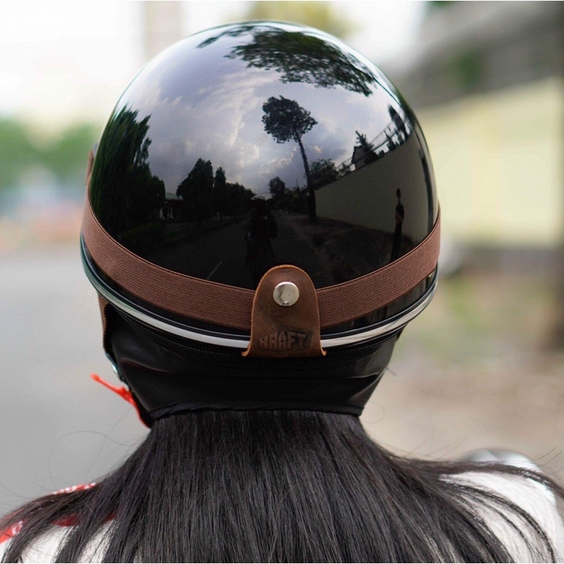 Nón bảo hiểm 1/2 Kraft Pegasus vintage