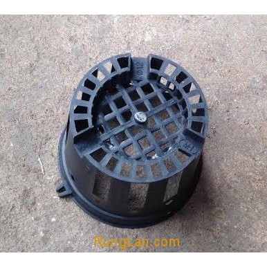 Combo 10 Chậu nhựa đen 12cm nhiều lỗ dùng trồng hoa lan, cây cảnh