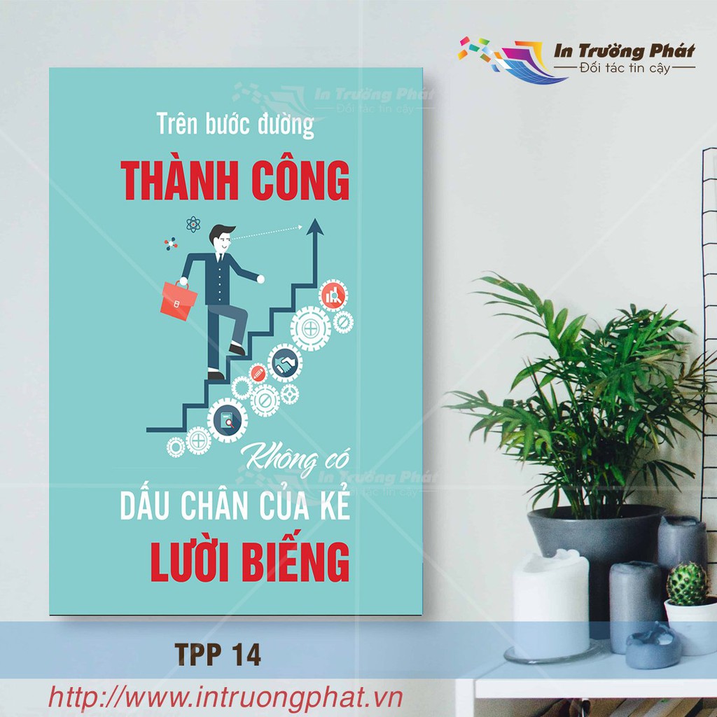 Tranh Treo Tường Canvas Tạo Động Lực Đẹp Trang Trí Phòng Khách, Phòng Làm Việc