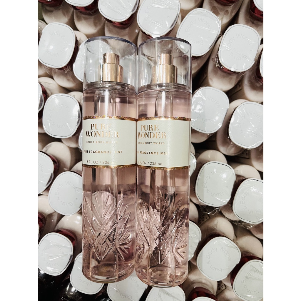 Pure Wonder xịt thơm toàn thân bath body works 236ml
