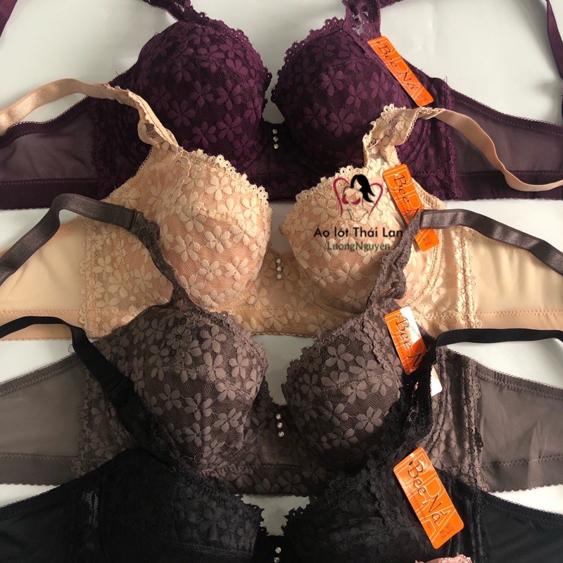 Áo lót ngực bigsize không đệm Thái Lan 507 bản to cup c ren mềm co giãn | BigBuy360 - bigbuy360.vn