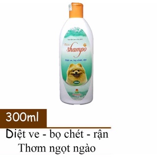 Sữa tắm trị ve rận cho chó mèo