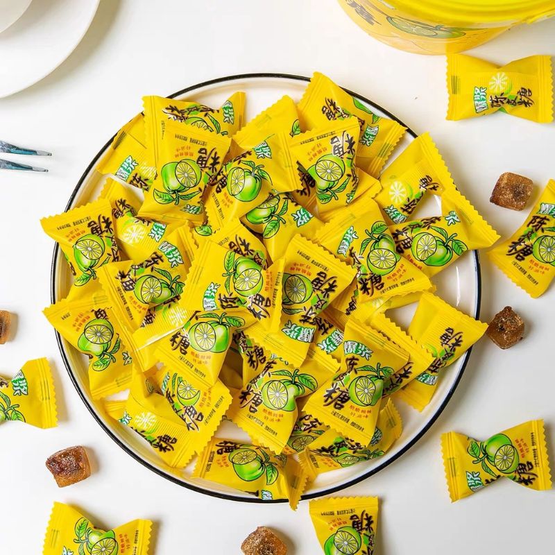 Ô MAI KẸO DẺO VỊ CHANH MUỐI SIÊU HOT HIT - Lùn Con Food