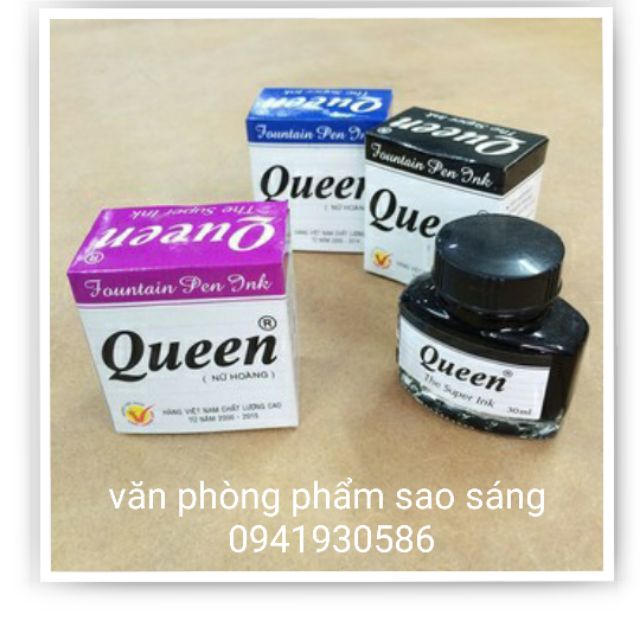 Mực bút máy, Mực Queen cao cấp