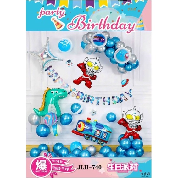 Set Bong bóng trang trí sinh nhật
