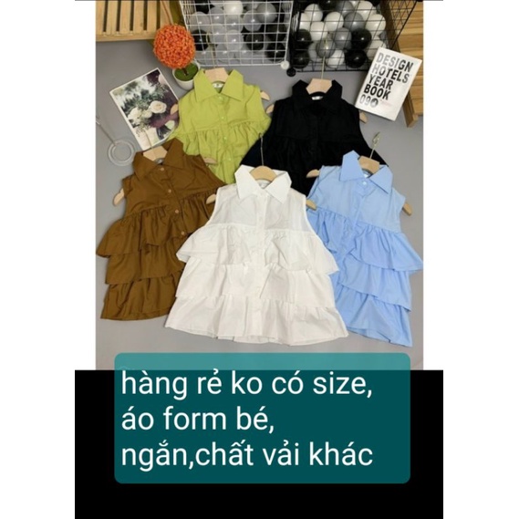 Áo Yếm Thô Bèo Tầng Cổ Đức hàng cao cấp