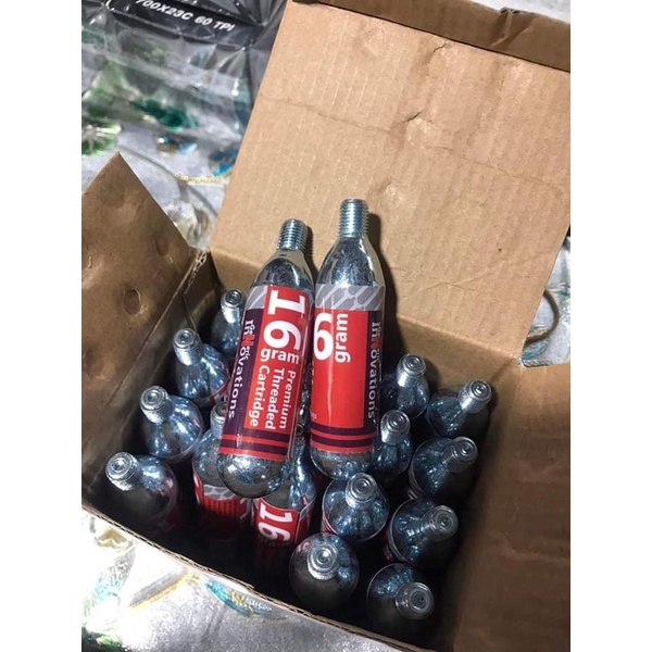 Bình Nén CO2 16gr Tem Đỏ